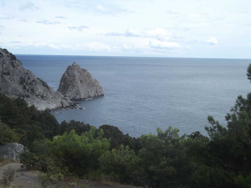 Скалы Скалы  Крым  Симеиз  Украина  Море  Берег  Черное море