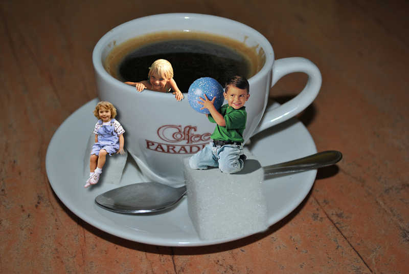 кофе фотошоп
